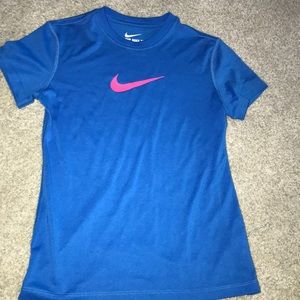 Nike tee, athletic cut, dri-fit